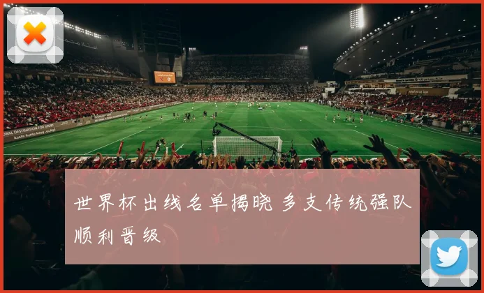 世界杯出线名单揭晓 多支传统强队顺利晋级