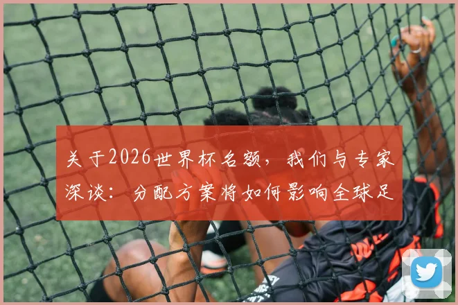 关于2026世界杯名额，我们与专家深谈：分配方案将如何影响全球足球竞争？