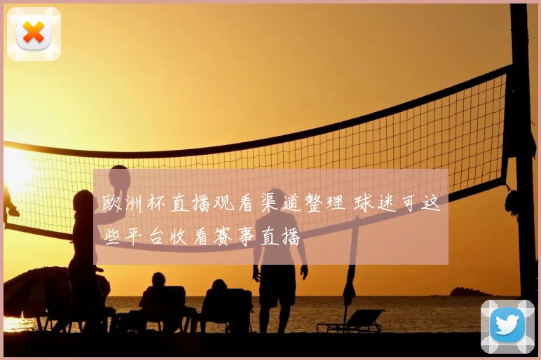 欧洲杯直播观看渠道整理 球迷可这些平台收看赛事直播