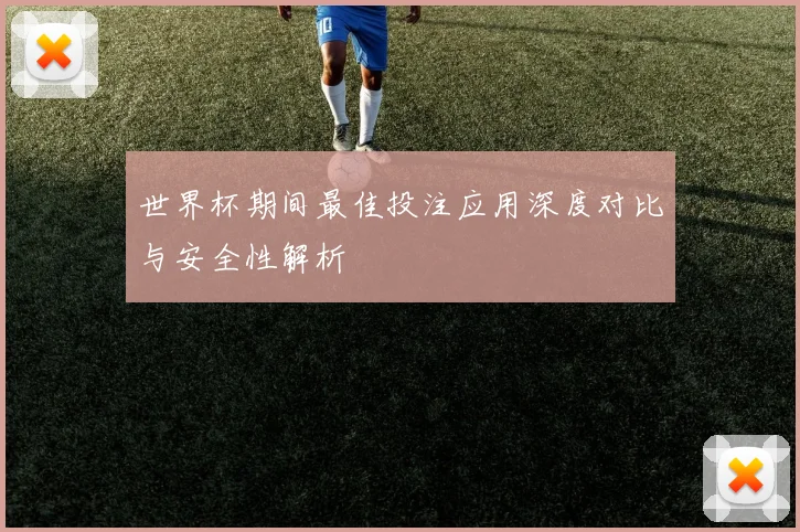 世界杯期间最佳投注应用深度对比与安全性解析
